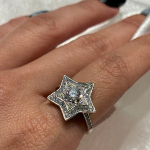 Big Star Ring | Rhodium