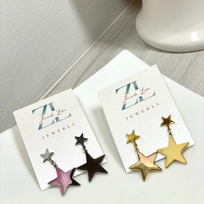 Stella Mia Earrings | Stainless Steel