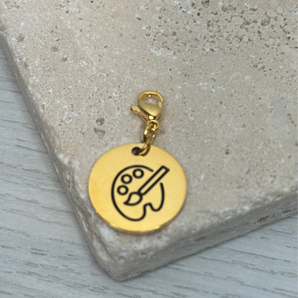 Paint Charm / Stainless Steel