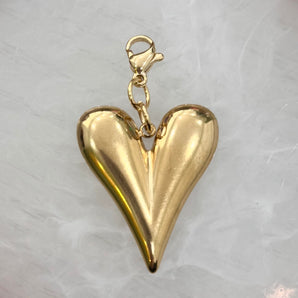 Elodie Heart Charm / Stainless Steel