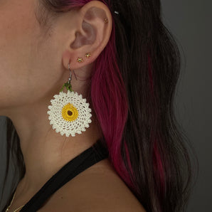 Sunflower Earrings