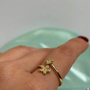 Sunflower Ring | Sterling Silver