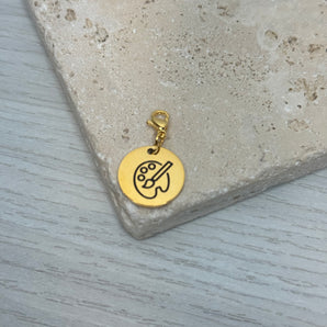 Paint Charm / Stainless Steel