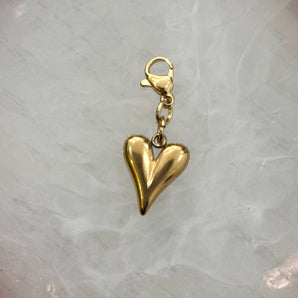 Elodie Heart Charm / Stainless Steel