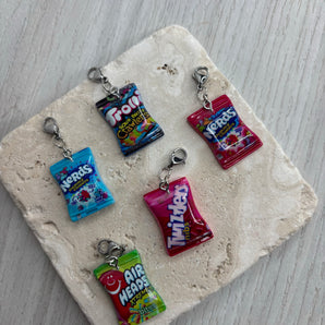 Candy Charms / Stainless Steel & Acrylic