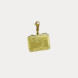 Golden Camera Charm