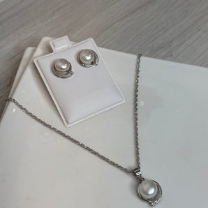 Sherlyl Pearls Set | Sterling Silver