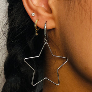 Star Earring | Gold Plated